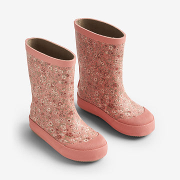 Wheat Footwear   Printet Gummistøvle Muddy Rubber Boots 2285 rosette flowers