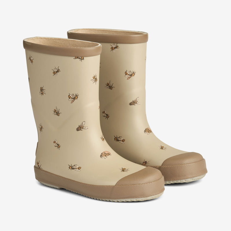 Wheat Footwear Printet Gummistøvle Muddy Rubber Boots 3058 gravel bumblebee