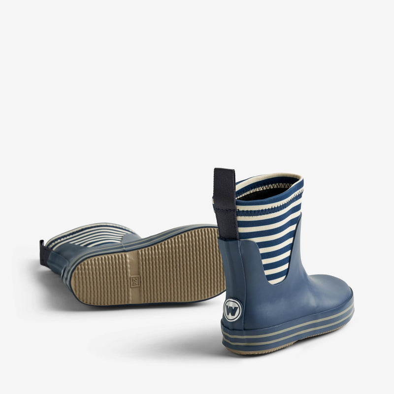 Wheat Footwear   Printet Mist Gummistøvle Rubber Boots 1325 indigo stripe