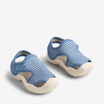 Wheat Footwear Printet Sandal Bani Sandal 9580 blue swim stripe