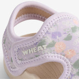 Wheat Footwear Printet Sandal Bani Sandal 9605 purple light petunias