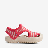 Wheat Footwear Printet Sandal Bani Sandal 9657 red stripe flowers