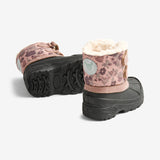 Wheat Footwear Printet Thy Termo Pac Støvle Winter Footwear 2163 dusty rouge 