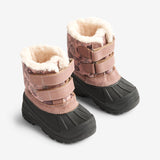Wheat Footwear Printet Thy Termo Pac Støvle Winter Footwear 2163 dusty rouge 