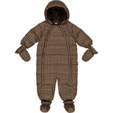 Wheat Outerwear Puffer Baby Dragt Snowsuit 3001 brown check