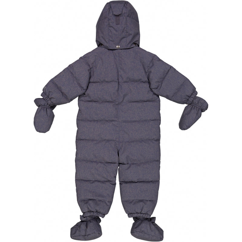 Wheat Outerwear Puffer Baby Dragt Snowsuit 1118 dark blue melange