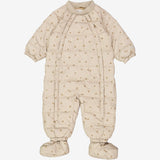 Wheat Outerwear Puffer Baby Dragt Nunu | Baby Snowsuit 3058 gravel bumblebee