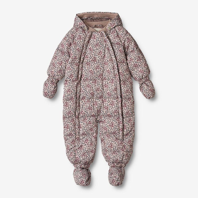 Wheat Outerwear Puffer Baby Dragt Edem | Baby Snowsuit 1352 pale lilac berries