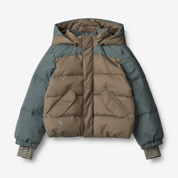 Wheat Outerwear Puffer Jakke Anton Jackets 1138 dry wood