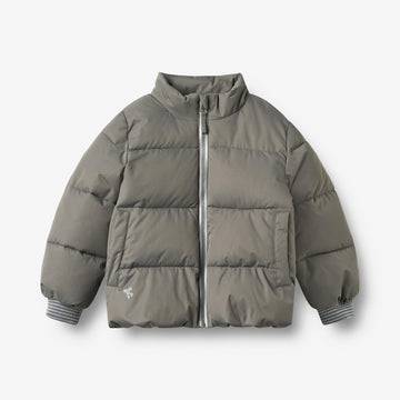 Wheat Outerwear Puffer Jakke Cammoe Jacket 9557 grey metal