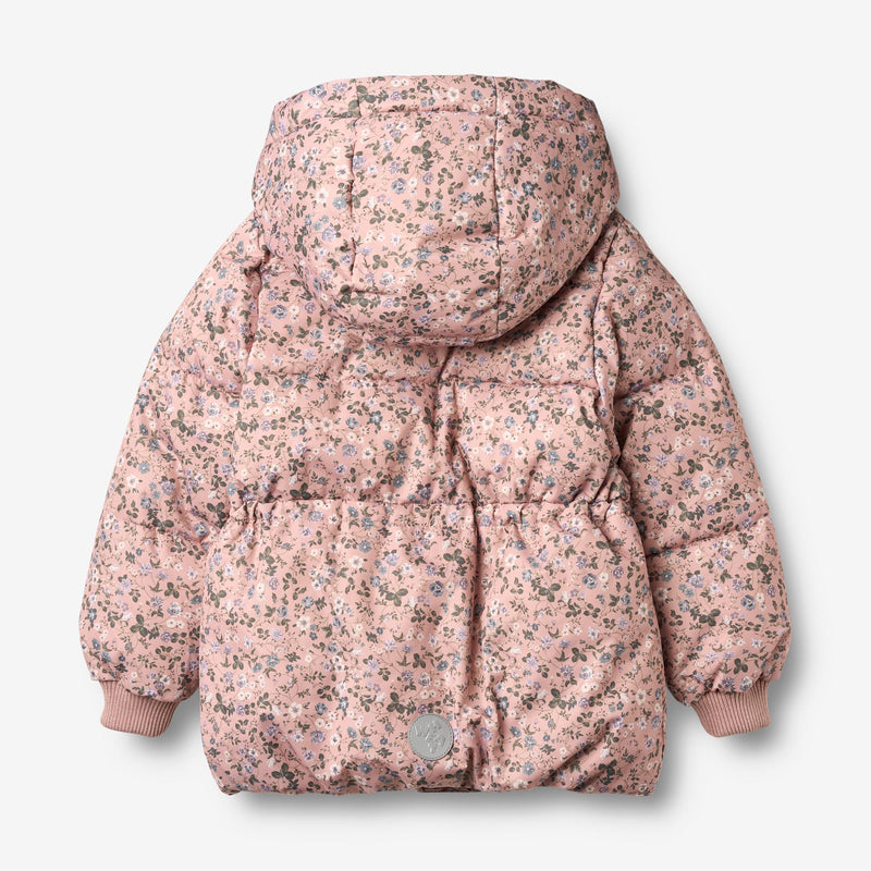 Wheat Outerwear Puffer Jakke Eli Jacket 9536 rose powder flowers