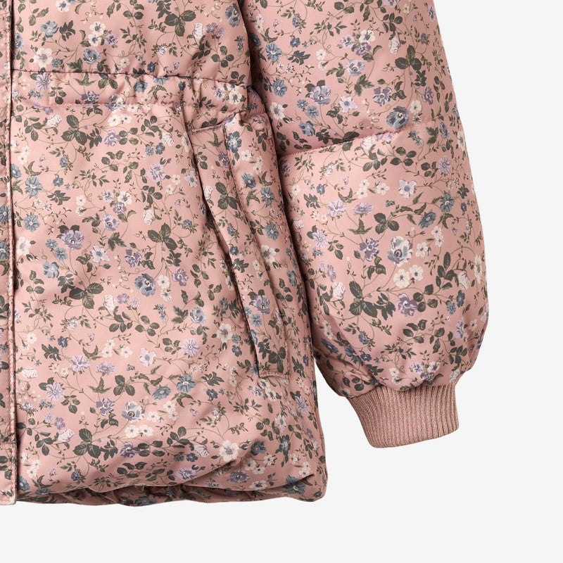 Wheat Outerwear Puffer Jakke Eli Jacket 9536 rose powder flowers