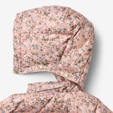 Wheat Outerwear Puffer Jakke Eli Jacket 9536 rose powder flowers