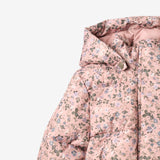 Wheat Outerwear Puffer Jakke Eli Jacket 9536 rose powder flowers