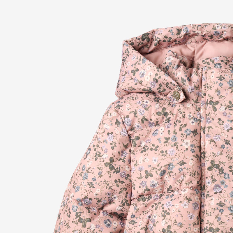 Wheat Outerwear Puffer Jakke Eli Jacket 9536 rose powder flowers