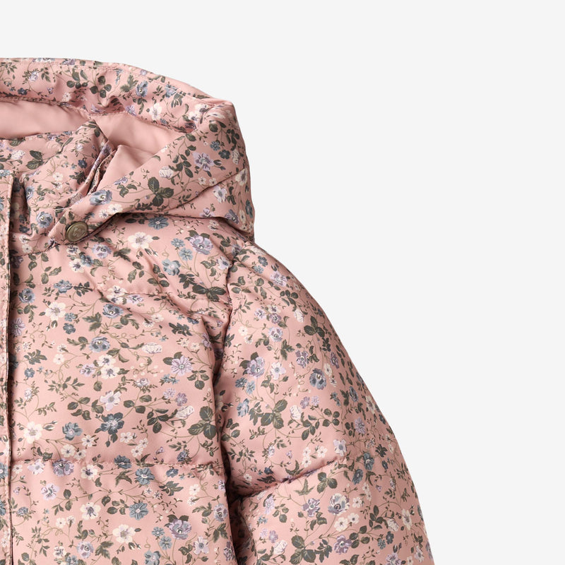 Wheat Outerwear Puffer Jakke Eli Jacket 9536 rose powder flowers