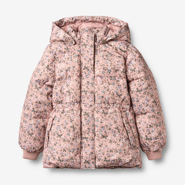 Wheat Outerwear Puffer Jakke Eli Jacket 9536 rose powder flowers