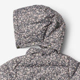 Wheat Outerwear Puffer Jakke Eli Jacket 9670 dark charcoal flowers