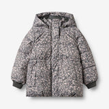 Wheat Outerwear Puffer Jakke Eli Jacket 9670 dark charcoal flowers
