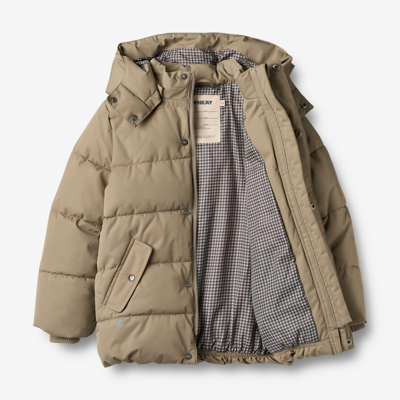 Wheat Outerwear Puffer Jakke Gael Jacket 0099 grey stone