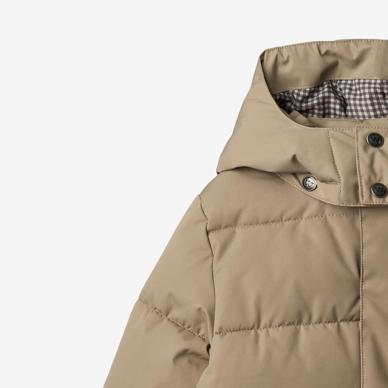 Wheat Outerwear Puffer Jakke Gael Jacket 0099 grey stone