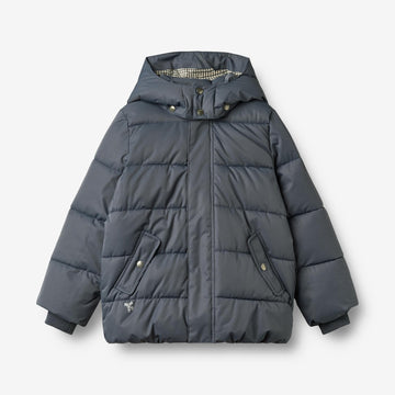 Wheat Outerwear Puffer Jakke Gael Jacket 1292 greyblue