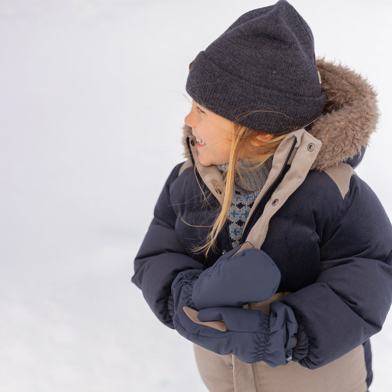 Wheat Outerwear Puffer Jakke Jasper Jacket 1432 navy