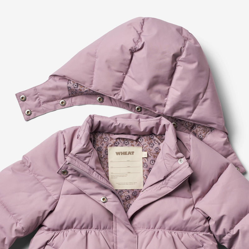 Wheat Outerwear Puffer Jakke Karla Jackets 1354 soft lilac