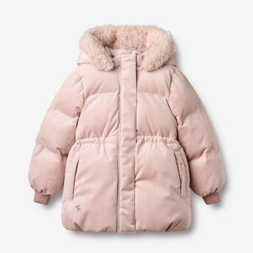 Wheat Outerwear Puffer Jakke Lullu Jacket 2487 rose powder