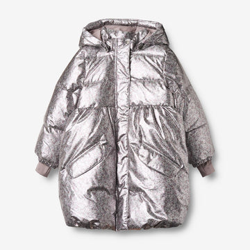Wheat Outerwear Puffer Jakke Luna Jacket 9538 silver flower meadow