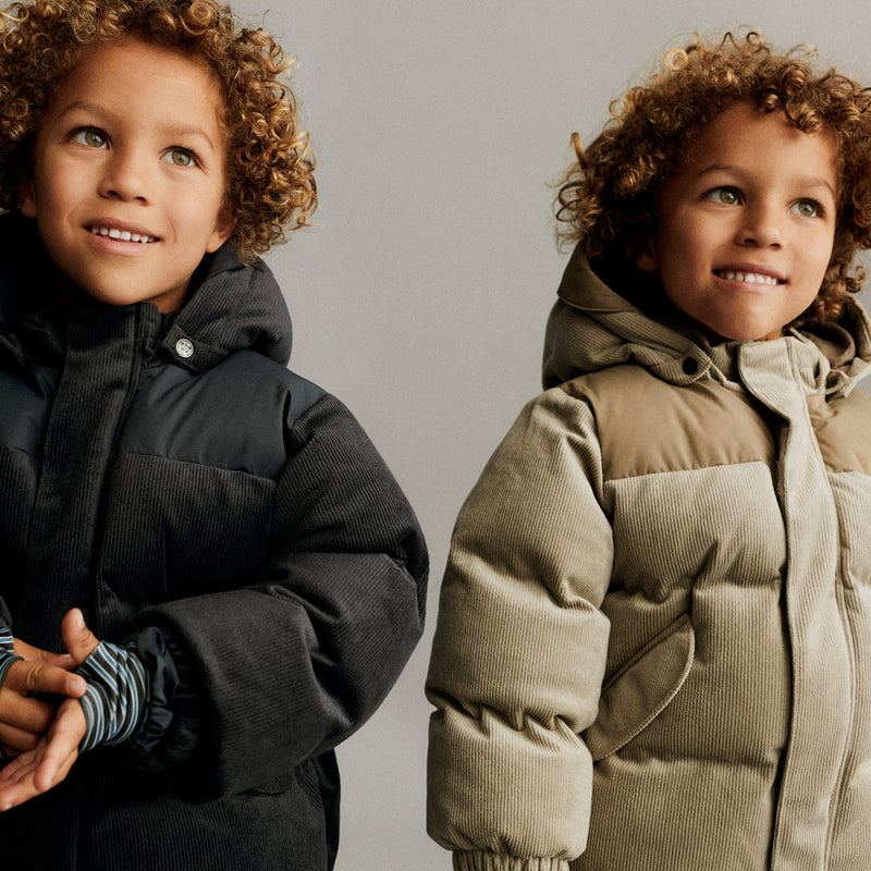 Wheat Outerwear Puffer Jakke Mads Jacket 0099 grey stone