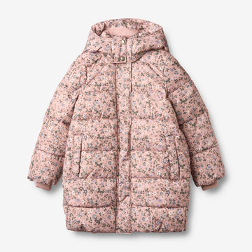 Wheat Outerwear Puffer Jakke Yrsa Jacket 9536 rose powder flowers