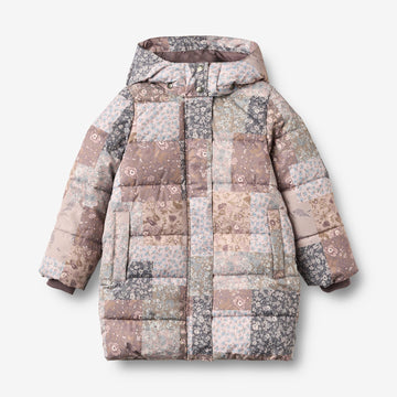 Wheat Outerwear Puffer Jakke Yrsa Jacket 9618 patchwork flowers