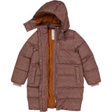 Wheat Outerwear Puffer Jakke Yrsa Jackets 2449 powder plum dots