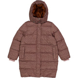 Wheat Outerwear Puffer Jakke Yrsa Jackets 2449 powder plum dots