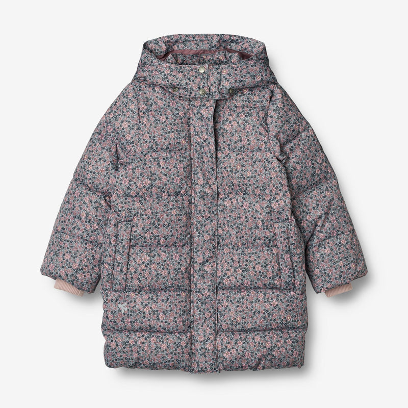 Wheat Outerwear Puffer Jakke Yrsa Jackets 0036 winter flowers