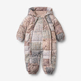 Wheat Outerwear Pufferdragt Edem Outdoor Suit 9618 patchwork flowers