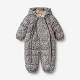 Wheat Outerwear Pufferdragt Edem Outdoor Suit 9670 dark charcoal flowers