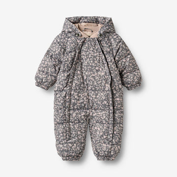 Wheat Outerwear Pufferdragt Edem Outdoor Suit 9670 dark charcoal flowers