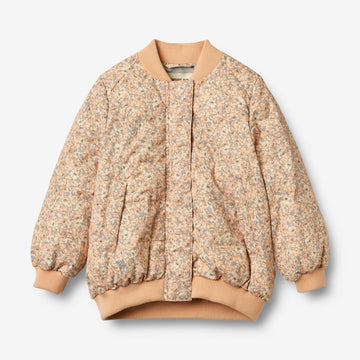 Wheat Outerwear Pufferjakke Lotte Jacket 2359 pink sand flowers