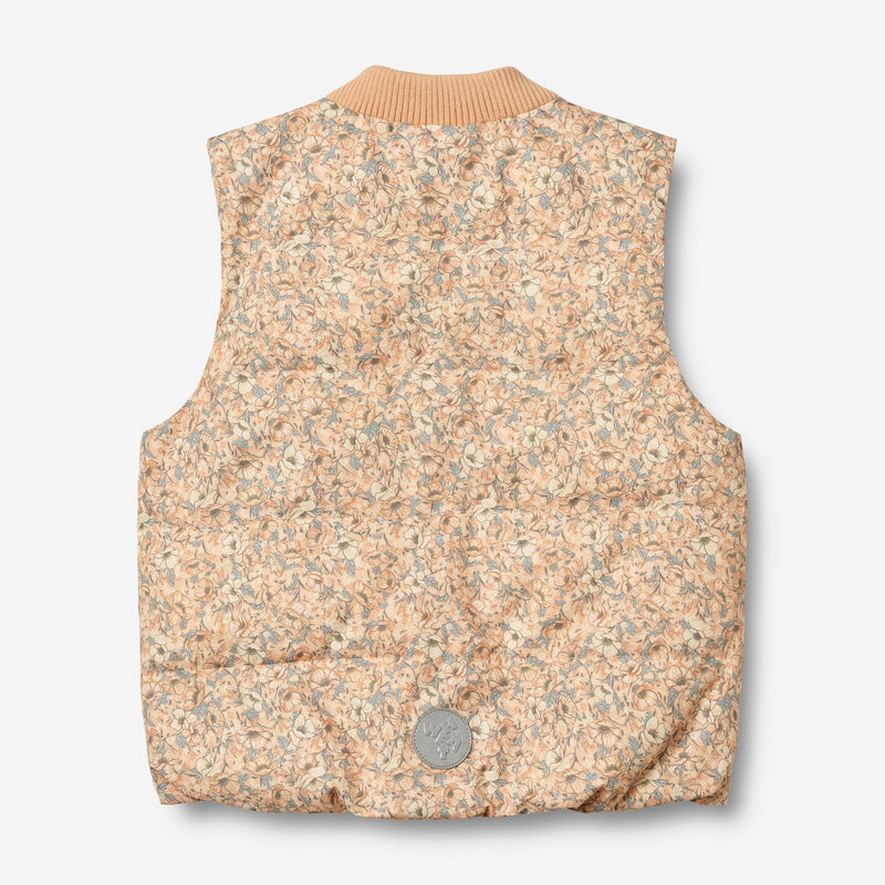 Wheat Outerwear Puffervest Andre Jacket 2359 pink sand flowers