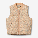 Wheat Outerwear Puffervest Andre Jacket 2359 pink sand flowers