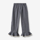 Wheat Main Pyjamas Fie Home 4339 blue holiday stripe