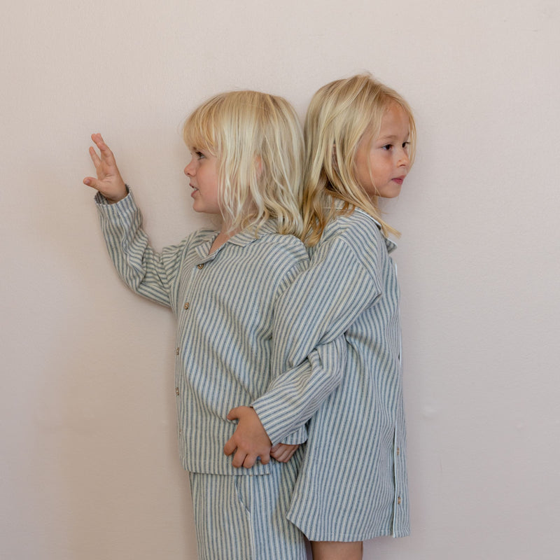 Wheat Main Pyjamas Madison Home 9585 blue stripe