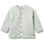 Wheat Main Quiltet Jakke Saxo Jacket 9664 summer sky stripe