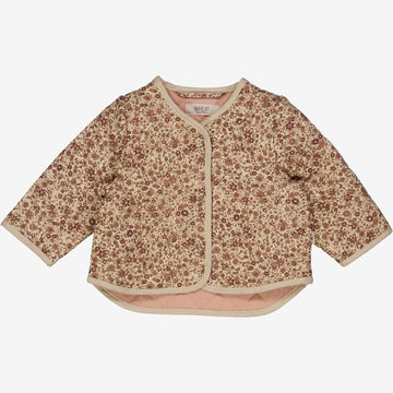 Wheat Main  Quiltet jakke Viola | Baby Jackets 2075 red meadow