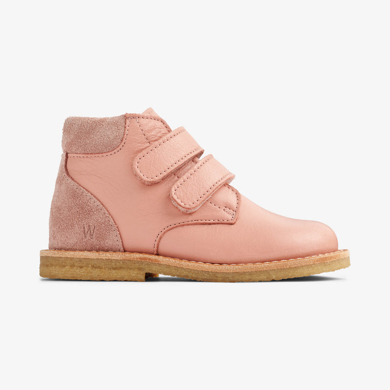 Wheat Footwear Raden Velcro | Baby Prewalkers 2026 rose