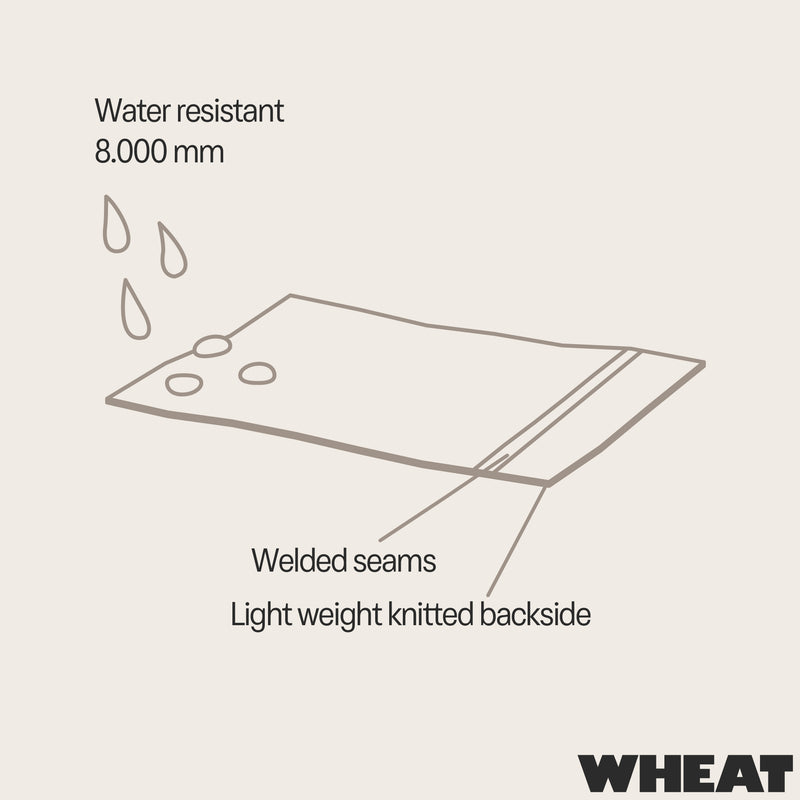 Wheat Outerwear Regndragt Mika | Baby Rainwear 2121 berry dust