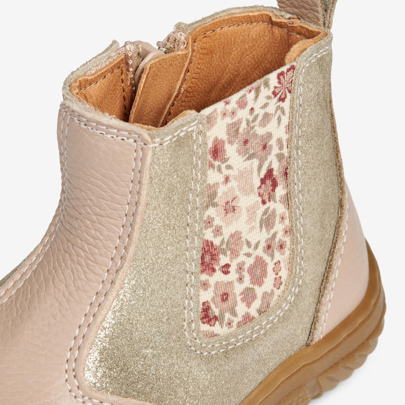 Wheat Footwear Glimmer Rana Chelsea | Baby Prewalkers 2031 rose dawn