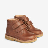 Wheat Footwear Rden Velcro | Baby Prewalkers 9002 cognac